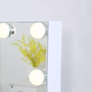 Stylos Vanity Makeup LED Mirror with 3 Lighting Modes and USB Charging [58cm x 46cm]