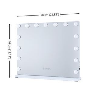 Stylos Bluetooth LED Mirror [58cm x 46cm]