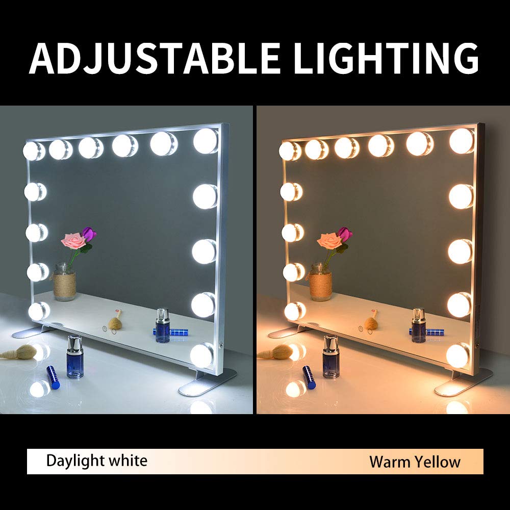 Silvertos LED Mirror with 3 Lighting Modes