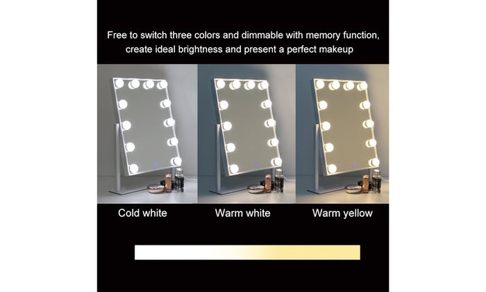 GlowPro Elison LED Vanity Mirror with 3 Lighting Modes